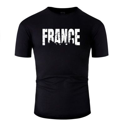 T-shirt  เสื้อยืดแขนสั้น ผ้าฝ้าย 100% พิมพ์ลาย The New France Paris ขนาดใหญ่ เหมาะกับของขวัญ สไตล์ฝรั่งเศส สําหรับผู้ชาย