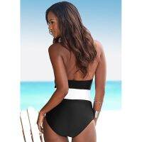 Womens y V-neck Swimsuit Swimwear Bathing