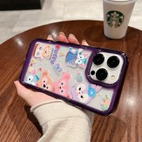 ?ส่งจากไท?เคสไอโฟน 14 pro max 11 Duffy Stella bear น่ารัก โปร่งใส เคส for iphone 13 12 11 pro max case 14 plus