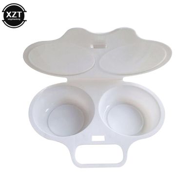 Limited time discounts Food Grades Plastic Microwave Cooking Eggs Steamer Convenient Kitchen Cooking Mold Egg Poacher Kitchen Gadgets Fried Egg Tool