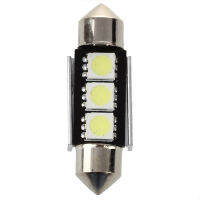 10X 36mm CANBUS Error Free 3 LED 5050 SMD 6418 C5W License Plate Dome Light Bulb