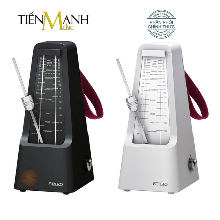 Chính Hãng] Máy Đập Nhịp Cơ Seiko SPM400 - Metronome Dùng cho Học Nhạc Cụ,  Piano, Organ, Guitar, Violin, Sáo, Kèn SPM 400 Đếm, Gõ, Đánh Nhịp |  