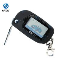 Nflh A61 remote control with key uncut blade suit Starline A61 two way car alarm folding car flip keychain