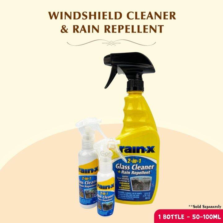 RainX 2in1 Glass Cleaner Rain Repellent Trigger Acid Rain Water