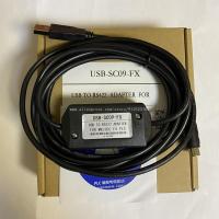 สายเคเบิลการเขียนโปรแกรม PLC USB-SC09-FX สายเคเบิลดาวน์โหลด Usb RS422สำหรับซีรีส์จัดส่งฟรี