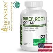 Organic Vitamin Maca Root 2000mg - 120 viên Mỹ - Hỗ trợ sức khoẻ nam giới