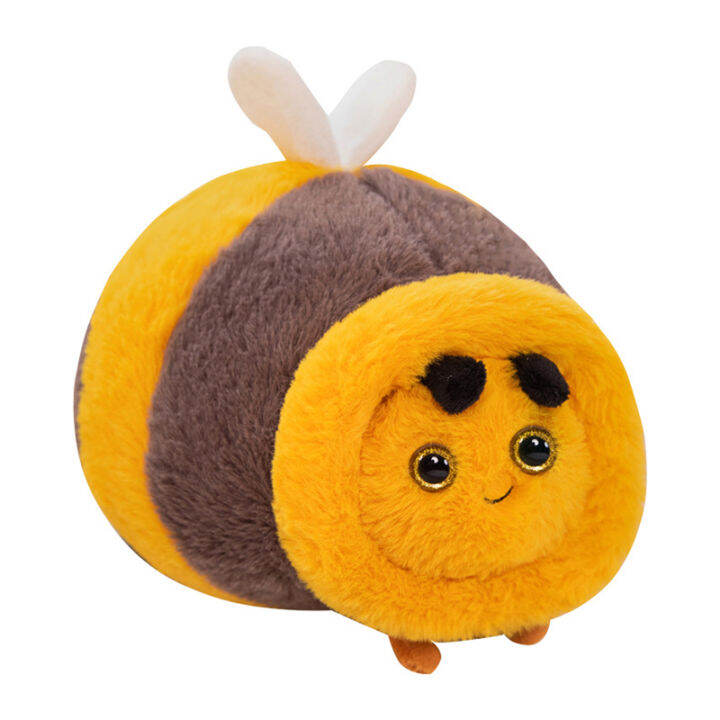 ตุ๊กตาผ้ากำมะหยี่ผึ้งยัดไส้น่ารักบัมเบิ้ลบี-plushie-ของขวัญวันหยุดสำหรับผู้ใหญ่เด็กผู้หญิง
