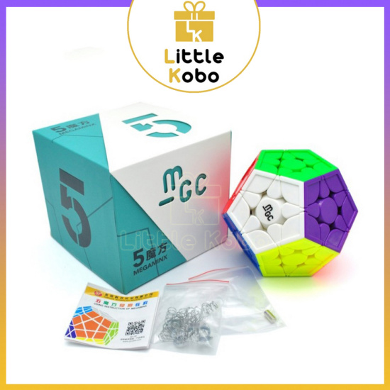 Rubik yj mgc megaminx m rubic biến thể 12 mặt có nam châm đồ chơi trí tuệ - ảnh sản phẩm 1