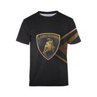 lamborg-hini super car logo childrens boys T-shirts fashion casual top