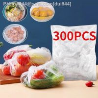 100/200/300PCS Disposable Plastic Wrap Cover Food Grade Plastic Wrap Cover Household Fruit Vegetable Preservation Storage Bag