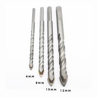 ดอกสว่านบิด 6mm 8mm 10mm 12mm Carbide Tiling Masonry Tungsten Drilling Drill Bits สําหรับกระเบื้องเซรามิก ement wall