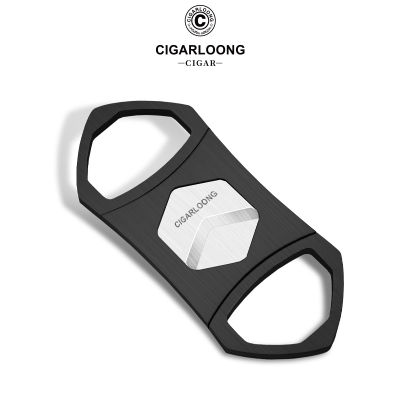 Cohiba Cigaare Cutter Sharp Alloy Double-edge Portable Cuban Cigr Hole Opener Accessories