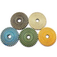 4 Inch Concrete FIoor Diamond Grinding Disc Abrasive Pad Sintered Metal Bond Dry Wet Polishing Wheel For Concrete Coarse Gri