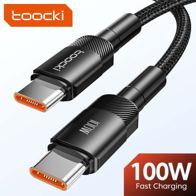 Chaunceybi Toocki 100W Type C to USB Cable 3.0 4.0 Fast Charging for Macbook