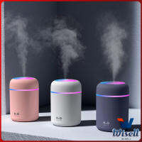 Wisell ขนาดเล็กเคลื่อนย้ายง่าย เครื่องทำความชื้นแบบ USB เพิ่มความชื้นในอากาศ humidifier สปอตสินค้า