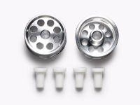 95602 Tamiya Mini 4 WD HG Aluminum Wheels for Low Profile ll (Reversible, 2 pcs.)