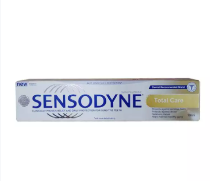 Hcmcombo 4 kem đánh răng giảm ê buốt trắng tự nhiên sensodyne total care - ảnh sản phẩm 3