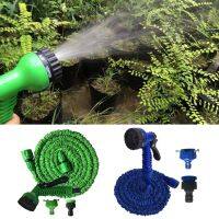 Garden hose expandable 100ft สายยาง 100FT สายยางรดน้ำ สายยางล้างรถ สายยยางยึดหดได้ สายน้ำแรงดัน สายยางรดน้ำสวน สายยางฉีดน้ำ ขนาด 100FT สีเขียว