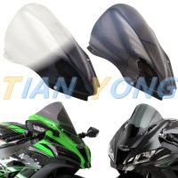 สำหรับคาวาซากิ ZX10R ZX 10R 2016 2017 2018 2019 2020มอเตอร์ไซค์อุปกรณ์เสริม ABS กระจกสองสี