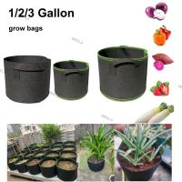 1pcs 1 2 3 gal Plant Grow Bags flower Planter Pots Non Woven Fabric Nursery Flower Pots Tree planting Bag Growth For Veg W6TH