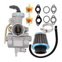 PZ20 Carburetor for 50Cc 70Cc 90Cc 110Cc 125Cc 4 Stroke Engine ATV UTVs CRF50F CRF80F XR50R with Filter