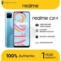 Realme C21Y 3/32GB สเปคนี้ ราคาถูกแบบนี้ สายเกมส์ต้องจัด เครื่องมือ1 ประกันศูนย์1ปี