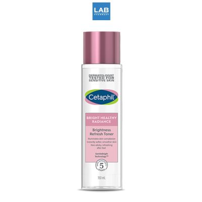 Cetaphil Bright Healthy Radiance Brightness Refresh Toner 150 ml. เซตาฟิล ไบรท์ เฮลธ์ตี้ เรเดียนซ์ ไบรท์เนส รีเฟรช โทนเนอร์ 1 ขวด