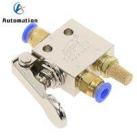 【jw】◄☑✶  Mechanical TAC2-31P 1/8  Thread 2 Position 3 Way Lever Air Pneumatic switch w Fittings