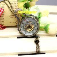 【CW】✣  Steampunk Mechanical Fob Glass Roman Numeral relogio de bolso mecanicas 2020