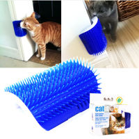 Catit Groomer แปรงนวดขนนวดตัวของแมว ของเล่นสำหรับหวีขนน้องแมว ของเล่นแมวช่วย แปรงหวีขนและนวดขนช่วยผ่อนคลายสบายตัว แปรงนวดชนิดติดผนัง