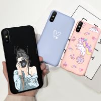 Love Heart TPUเคสโทรศัพท์สำหรับXiaomi Redmi 9A 6.53 น่ารักสาวพิมพ์นุ่มสำหรับXiaomi Redmi 9A 9A