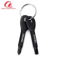 “Always Lower Price” 2pcs Metal EDC SLOTTED/PHILLIPS Screwdriver Set Outdoor Multi Tool Key Ring