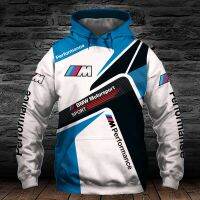 mjfds เสื้อกันหนาวมีฮู้ดพิมพ์ลาย Bmw Motorrad Racing - Top 3 D ไซซ์ S 5 Xl