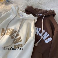 Spades Ace เสื้อฮู้ด เสื้อแขนยาวอบอุ่น หลวมและสบาย คลาสสิค ทันสมัย สไตล์ ทันสมัย S011766 42Z231020