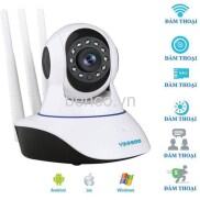 BH 5 NĂM 1 ĐỔI 1 TRONG 30 NGÀY) - CAMERA WIFI KHÔNG DÂY 5 Râu WIFI