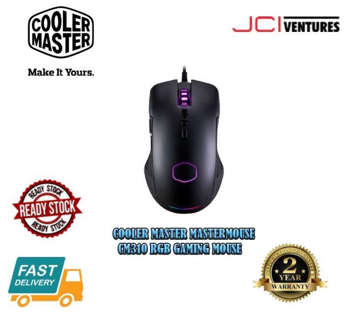 Cooler Master Mastermouse Cm Rgb Gaming Mouse Lazada