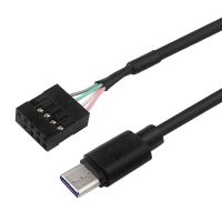 USB Type C to 5Pin Cable for Computer Motherboard for USBC Secondary Screen PC LCD Wires  Leads Adapters