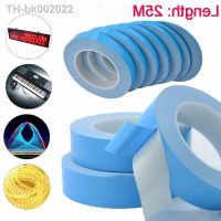 ✆ஐ♣ 25M 3/5/8/10/12/15/18/20mm Width Double Side Thermal Tape For Chips Heat Thermal Conductive Adhesive Tape For PCB LED Heatsink