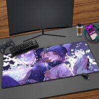 อะนิเมะญี่ปุ่น Demon Killer พิมพ์ HD XXL Mousepad อุปกรณ์เครื่องเกมคอนโซล คอมพิวเตอร์ขนาดใหญ่ยอดนิยม Lockside Keypad แผ่นรองเมาส์