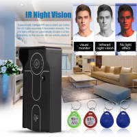 【โปรโมชั่นวันนี้】7 `` LCD HD Video Door Bell Doorbell Intercom Camera Security Indoor Night Vision