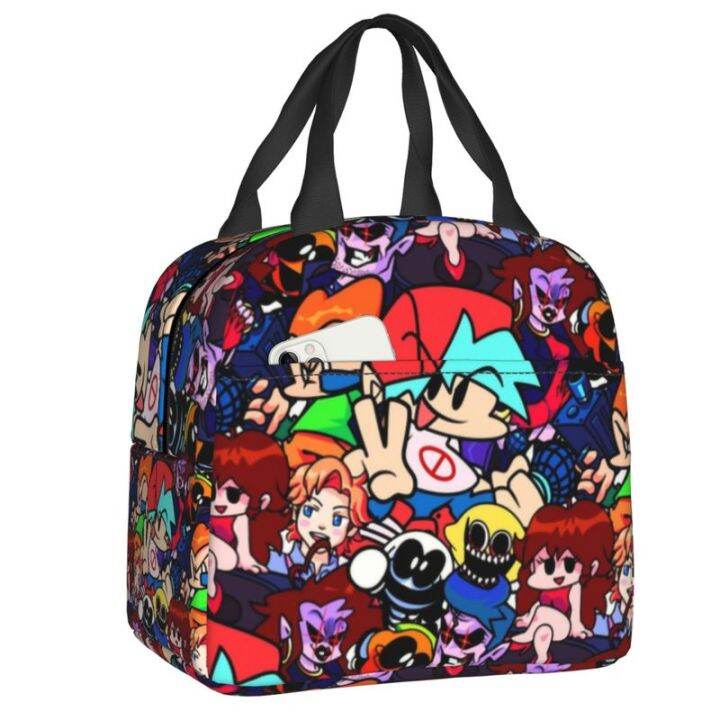 [HOT K] Friday Night Funkin Collage Video Game Lunch Box Multifunction ...