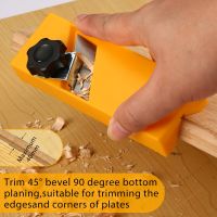 45/90 Degree Angle Corner Planer Carpenter Wood Planer Hand Tool Compatible with Rounding DIY Woodworking Tool