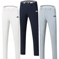 Golf trousers for men in autumn and winter medium-thick golf trousers quick-drying stretch pants sports style mens clothing jl mens clothing J.LINDEBERG Titleist DESCENNTE Korean Uniqlo ﹉