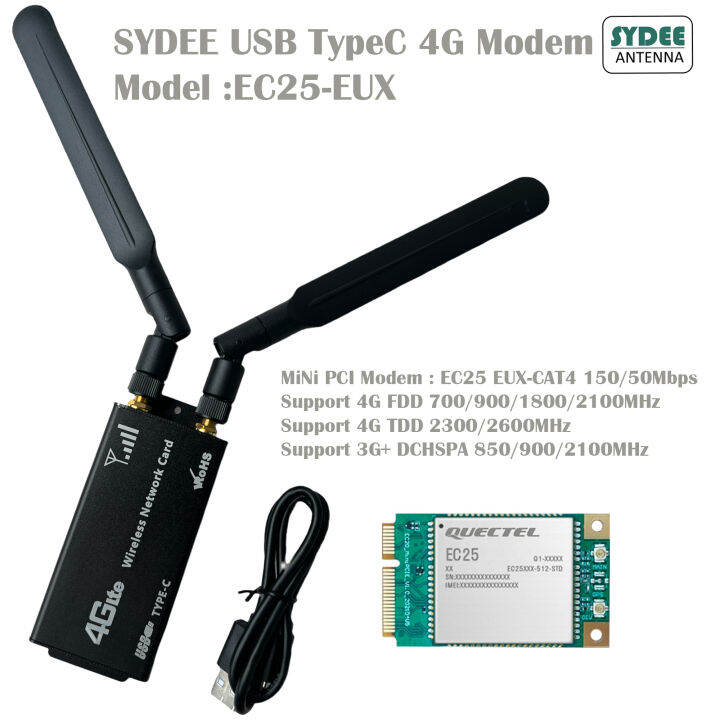 sydee-modem-4g-usb-type-c-to-mini-pci