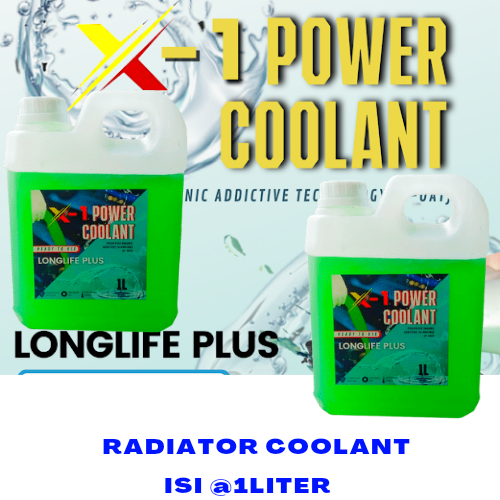 AIR RADIATOR COOLANT 1 LITER PENDINGIN MESIN MOTOR MOBIL HARGA PROMO ...