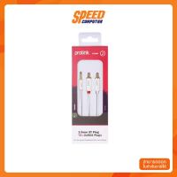 Prolink 3.5MM ST Plug to 2 x RCA Plugs 2M. (MP147) By Speed Computer