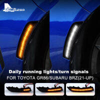 สัญญาณเลี้ยวรถ Airspeed สำหรับ Subaru BRZ Toyota GR86 2021-203เสาตกแต่งภายนอกรถยานยนต์ไฟสัญญาณเลี้ยวยานยนต์