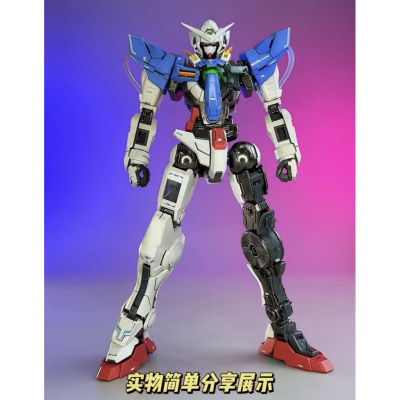 [Tie Chuang Model: โมจีน] 1/100 Skeleton Alloy MG Exia + LED GN Drive