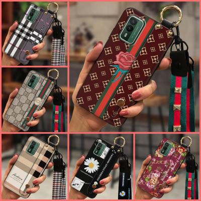 Phone Holder Fashion Design Phone Case For Nokia XR21 Back Cover protective Shockproof Anti-knock Luxury ring Kickstand