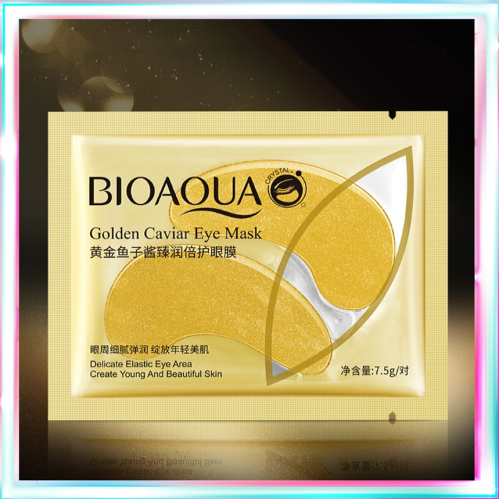 Bioaqua Golden Eye Mask eye mask removeeyebag liftingeye firming shrinkpores whitening